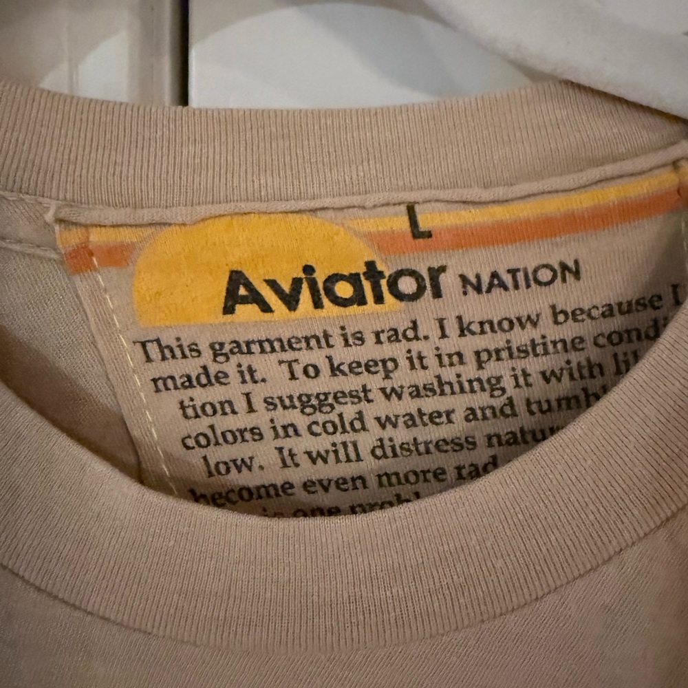 Aviator Nation Lightning Bolt T shirt - Picture 2 of 8